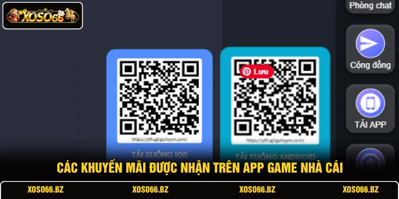 Tải App XOSO66 2 Các khuyến mãi được nhận trên app game nhà cái