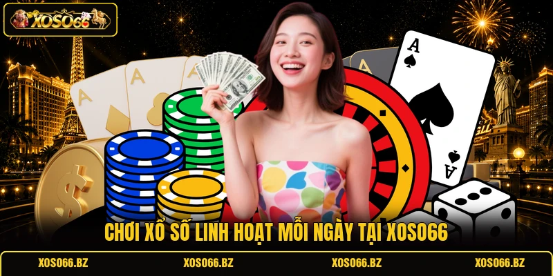 Giới Thiệu XOSO66 2 Chơi xổ số linh hoạt mỗi ngày tại XOSO66